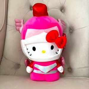 Kidrobot Hello Kitty cosplay Kaiju Mechazoar Plush - Mechazoar Sakura Edition